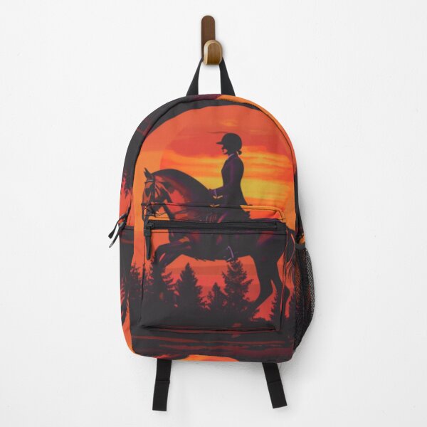 Item preview, Horse and rider sunset backdrop Active Outdoors Inspired Art designed and sold by CDC40.