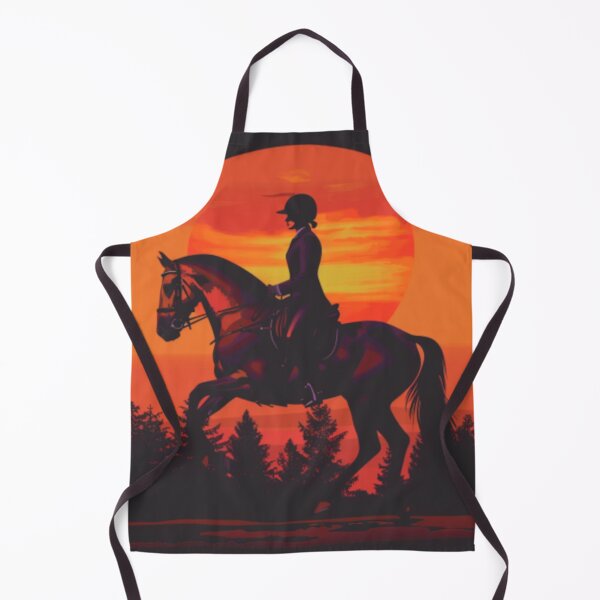 Item preview, Horse and rider sunset backdrop Active Outdoors Inspired Art designed and sold by CDC40.