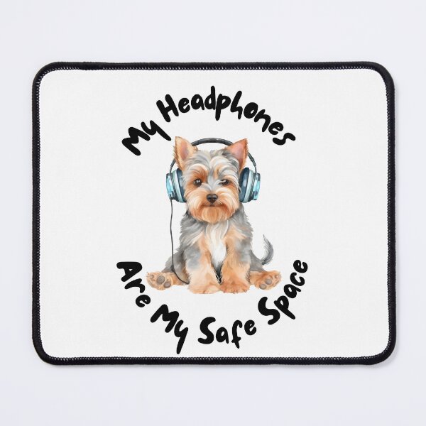 Item preview, My Headphones are my safe place designed and sold by LKLifestyle.