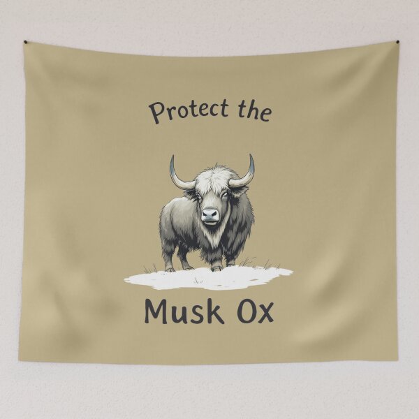 Item preview, Protect the Musk Ox designed and sold by SignumShop.