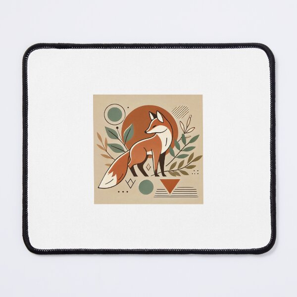 Item preview, Minimalist Fox: Wild Elegance in Harmony designed and sold by lesensdelavie.