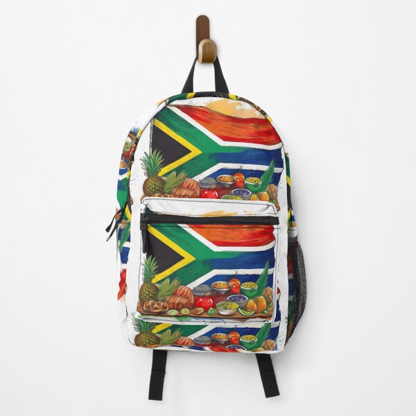 Item preview, South African Flag and Traditional Foods designed and sold by RaiyaTees.