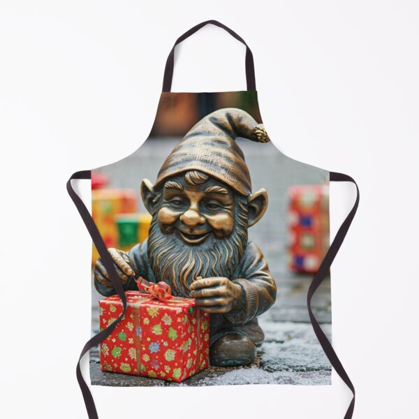 Item preview, Thinking of Wroclaw - Gnome Wrapping Christmas Presents designed and sold by Purrfecta.