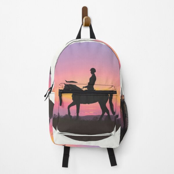 Item preview, Horse and rider sunset backdrop Active Outdoors Inspired Art designed and sold by CDC40.