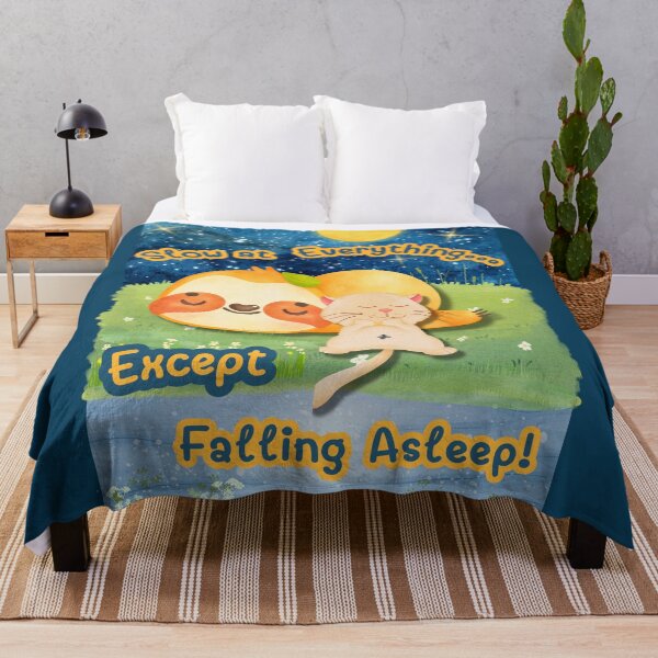 Item preview, Sloth & Cat Dream Team: Slow at Everything… Except Falling Asleep! designed and sold by manojoly.