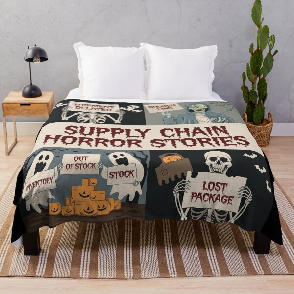 Item preview, supply chain horror stories, logistics and supply chain halloween designed and sold by NoetherSym.