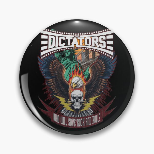 Item preview, The Dictators USA t shirt designed and sold by Simbera.