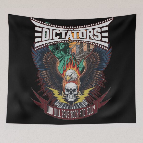 Item preview, The Dictators USA t shirt designed and sold by Simbera.