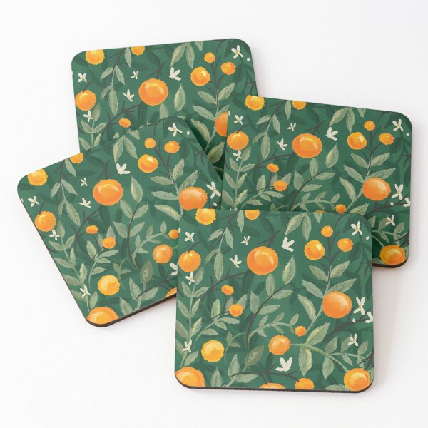 Item preview, Orange botanical  designed and sold by KaijuCupcakes.