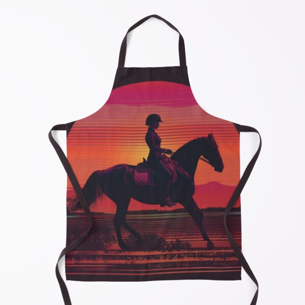 Item preview, Horse and rider sunset backdrop Active Outdoors Inspired Art designed and sold by CDC40.