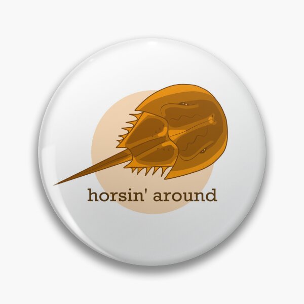 Item preview, Horsin' Around Horseshoe Crab designed and sold by Katieart26.
