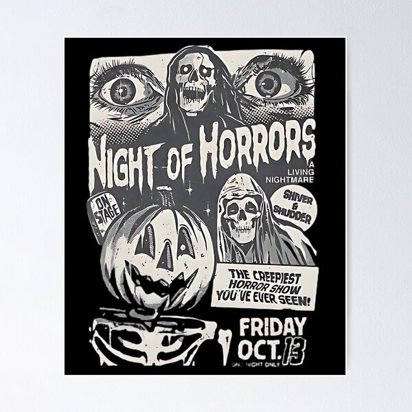 Item preview, night of horrors designed and sold by pugshowsfashion.