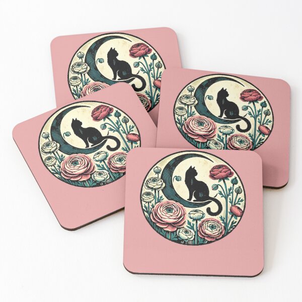 Item preview, Black Cat Moon designed and sold by FrictionMaxxing.