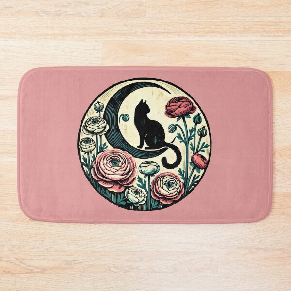 Item preview, Black Cat Moon designed and sold by FrictionMaxxing.
