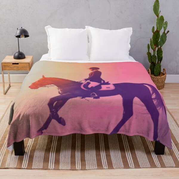 Item preview, Horse and rider sunset backdrop Active Outdoors Inspired Art designed and sold by CDC40.