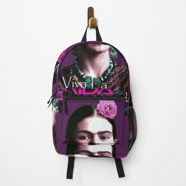 Item preview, Frida with Pink Rose and Viva La Vida designed and sold by Jorge Santiago Jiménez.