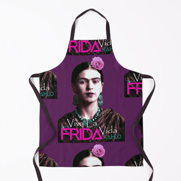 Item preview, Frida with Pink Rose and Viva La Vida designed and sold by Jorge Santiago Jiménez.
