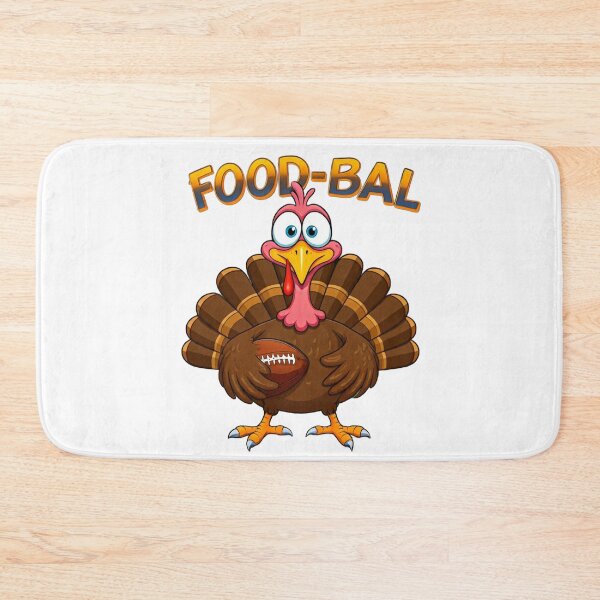 Item preview, Turkey on the Field Thanksgiving Food-Bal designed and sold by maritas22.