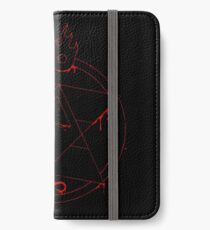 Roy Mustang - Blood Transmutation Circle iPhone Wallet/Case/Skin