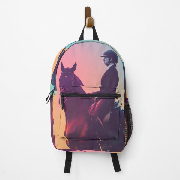 Item preview, Horse and rider sunset backdrop Active Outdoors Inspired Art designed and sold by CDC40.