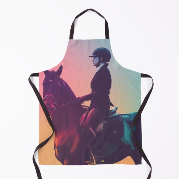 Item preview, Horse and rider sunset backdrop Active Outdoors Inspired Art designed and sold by CDC40.