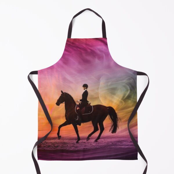 Item preview, Horse and rider sunset backdrop Active Outdoors Inspired Art designed and sold by CDC40.