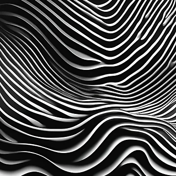 Artwork thumbnail, Subtle Black Ripple Wave Design by Have Mercy