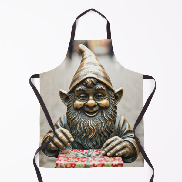 Item preview, Thinking of Wroclaw - Gnome Wrapping Last Christmas Gift designed and sold by Purrfecta.