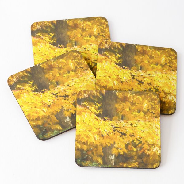 Item preview, Golden Red Maple Leaves Fall Foliage Fall Colors Great Smoky Mountains X149 designed and sold by RichFrancoCars.