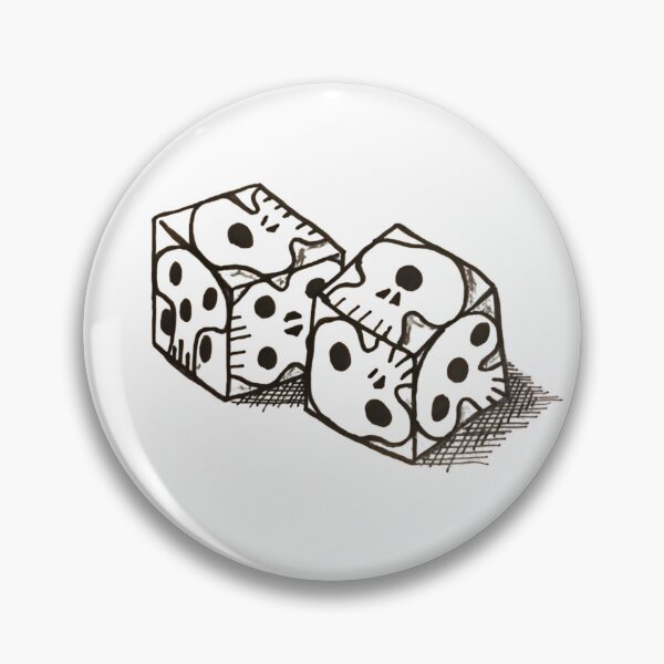 Item preview, Rolling Bones dice designed and sold by pugshowsfashion.