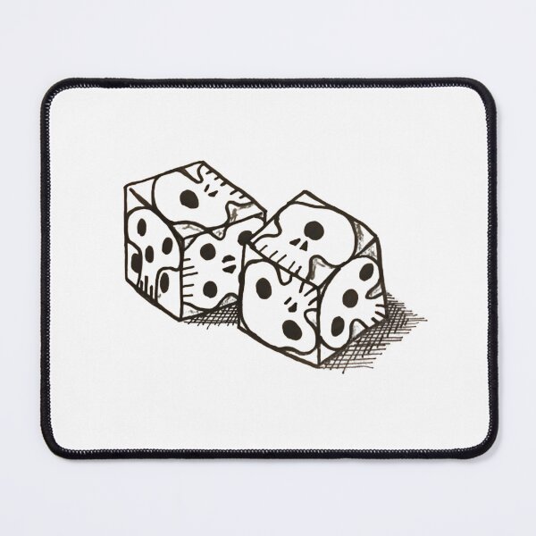 Item preview, Rolling Bones dice designed and sold by pugshowsfashion.
