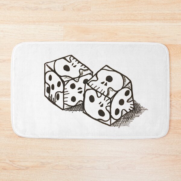 Item preview, Rolling Bones dice designed and sold by pugshowsfashion.