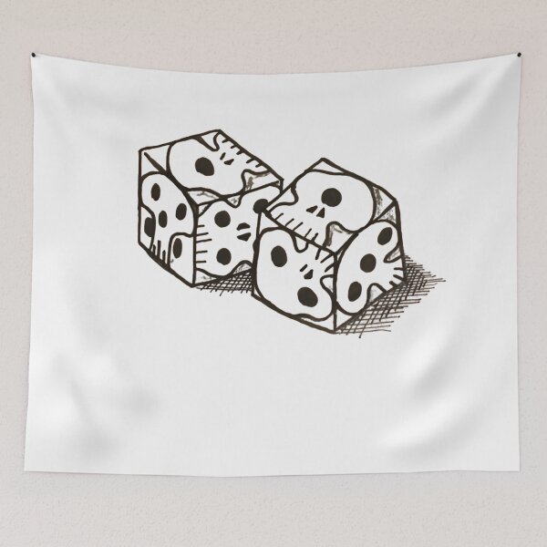 Item preview, Rolling Bones dice designed and sold by pugshowsfashion.