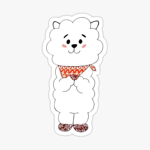 Artikel-Vorschau von BT21 RJ, designt und verkauft von pixypalette.
