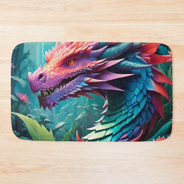 Item preview, Dynamic Dragon Design with Stunning Colors designed and sold by GrizzlyCollective.