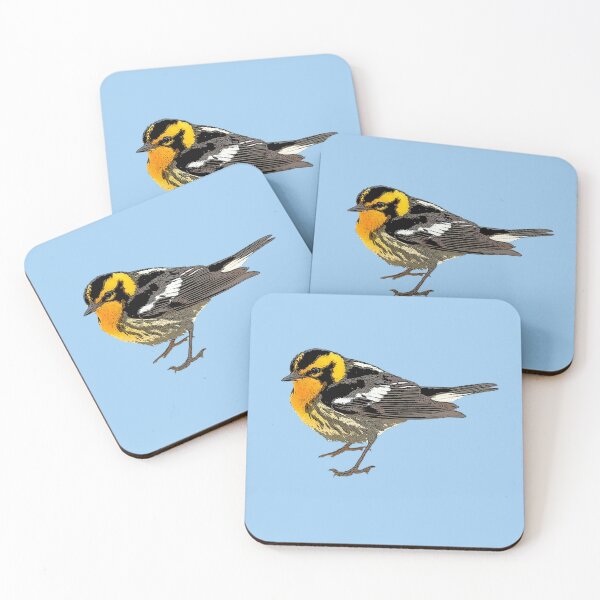 Item preview, Blackburnian Warbler Color Design  designed and sold by designsasstultd.
