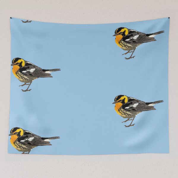 Item preview, Blackburnian Warbler Color Design  designed and sold by designsasstultd.