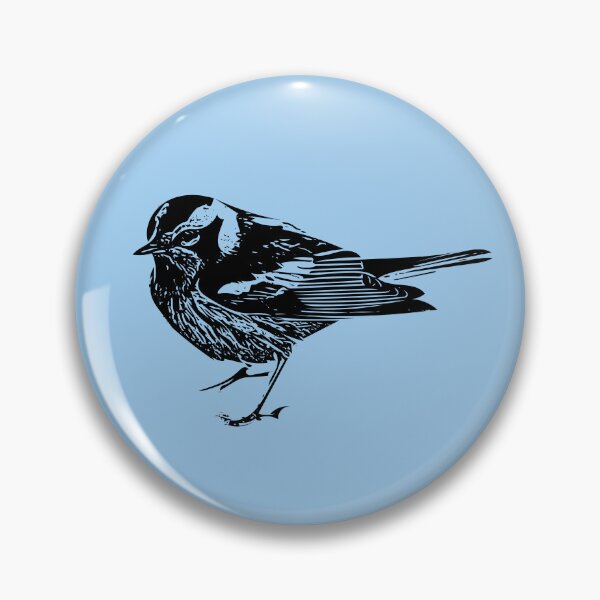 Item preview, Blackburnian Warbler Black Design  designed and sold by designsasstultd.