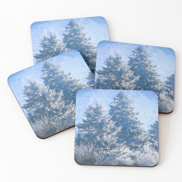 Item preview, Hoarfrost Ice Storm Great Smoky Mountains designed and sold by RichFrancoCars.