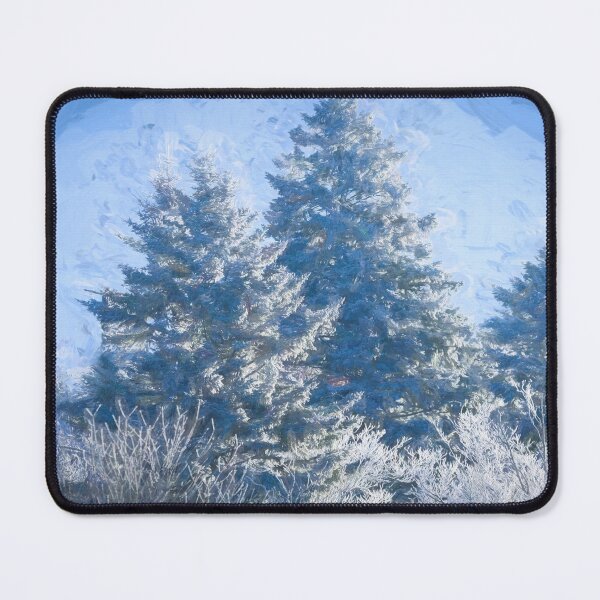 Item preview, Hoarfrost Ice Storm Great Smoky Mountains designed and sold by RichFrancoCars.