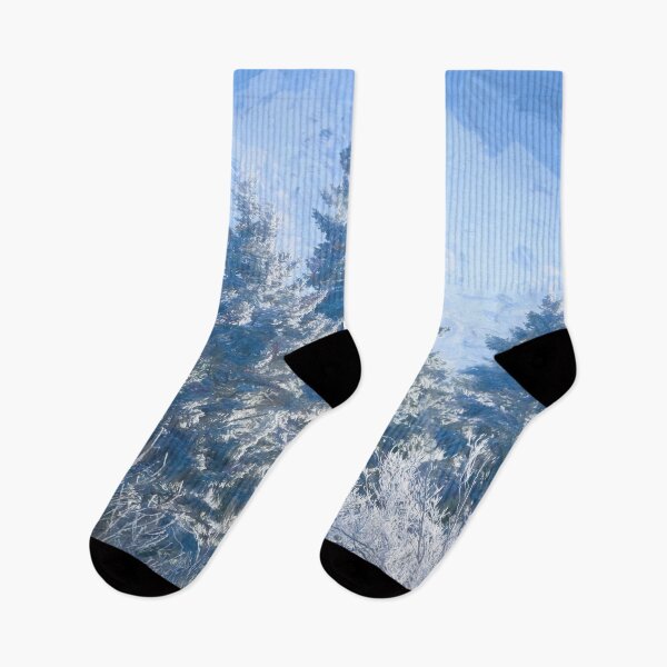 Item preview, Hoarfrost Ice Storm Great Smoky Mountains designed and sold by RichFrancoCars.