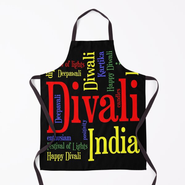 Item preview, Festival Of Lights Diwali Word Collage designed and sold by taiche.
