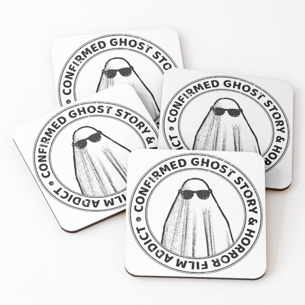 Item preview, Confirmed Ghost Story & Horror Film Addict designed and sold by Black Sundae Designs.