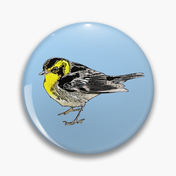 Item preview, Blackburnian Warbler Black Alternate Design  designed and sold by designsasstultd.