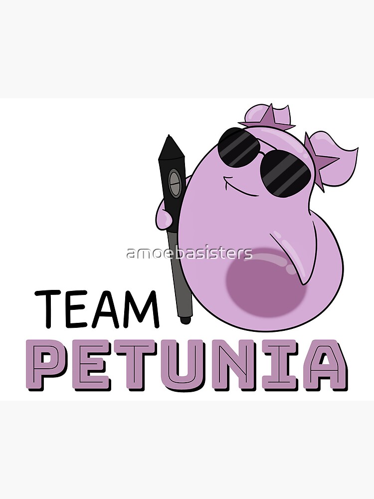 Thumbnail 2 of 2, Greeting Card, Team Petunia from the Amoeba Sisters designed and sold by amoebasisters.