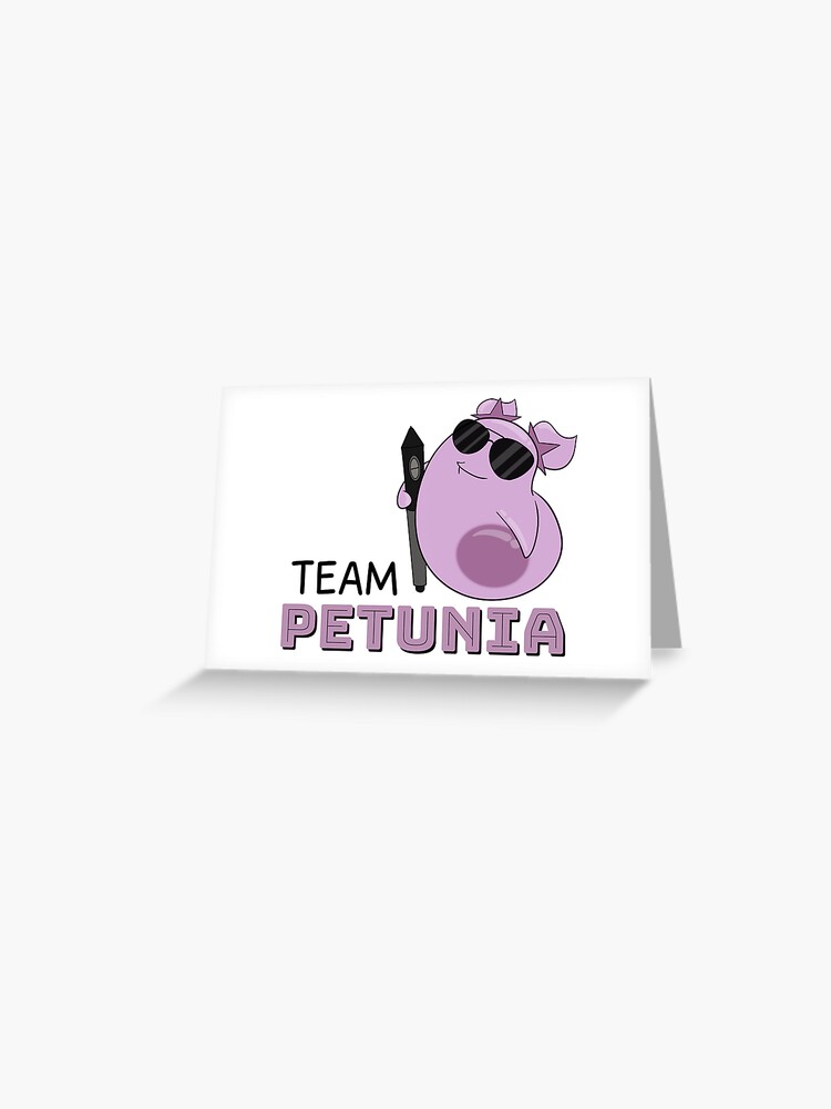 Thumbnail 1 of 2, Greeting Card, Team Petunia from the Amoeba Sisters designed and sold by amoebasisters.