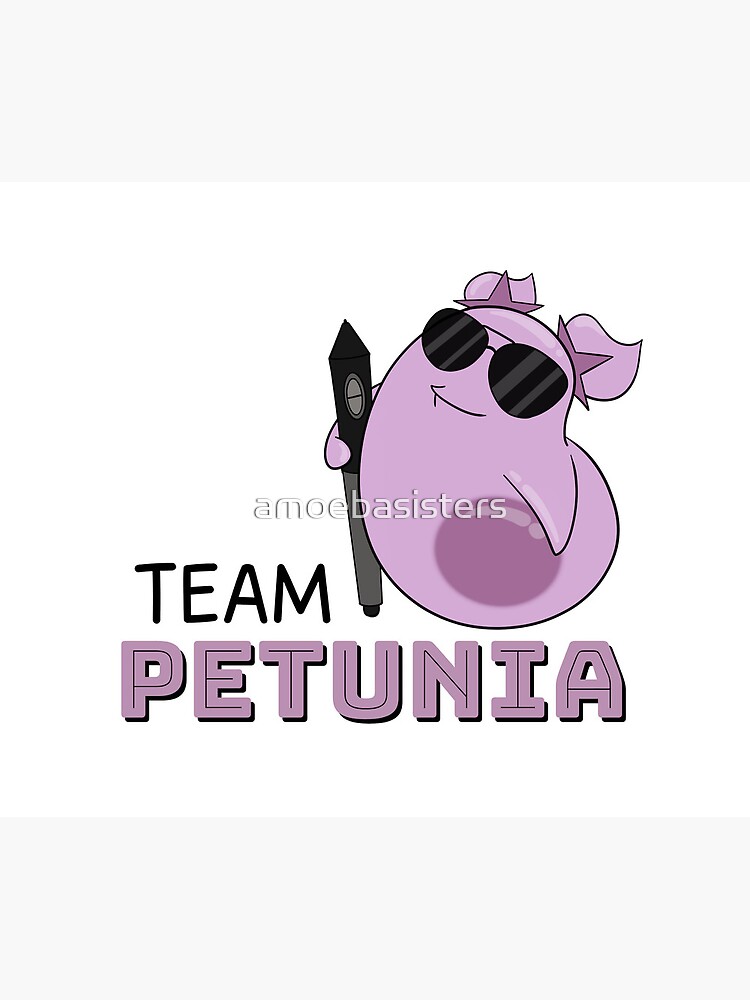 Thumbnail 5 of 5, Mouse Pad, Team Petunia from the Amoeba Sisters designed and sold by amoebasisters.