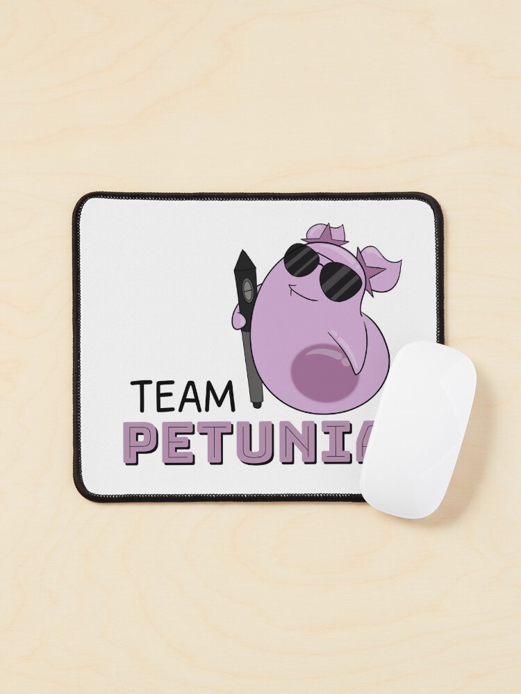 Thumbnail 1 of 5, Mouse Pad, Team Petunia from the Amoeba Sisters designed and sold by amoebasisters.