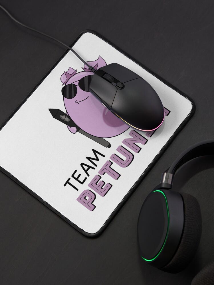 Thumbnail 4 of 5, Mouse Pad, Team Petunia from the Amoeba Sisters designed and sold by amoebasisters.