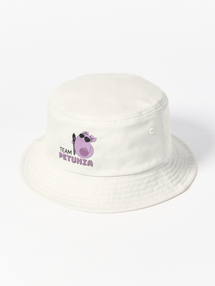 Thumbnail 1 of 6, Bucket Hat, Team Petunia from the Amoeba Sisters designed and sold by amoebasisters.